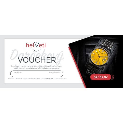 PREDNÁ STRANA VOUCHERU – SK VERZIA - GIFT VOUCHERS - ACCESSORIES