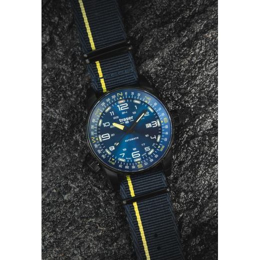 TRASER P68 PATHFINDER AUTOMATIC BLUE NATO - TACTICAL - ZNAČKY