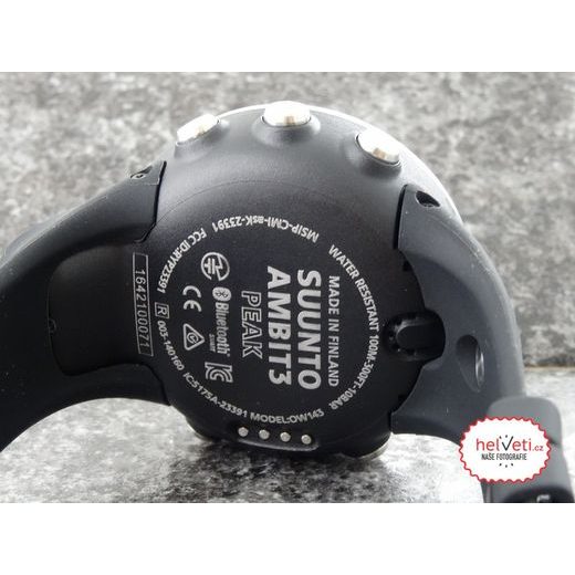 SUUNTO AMBIT 3 PEAK SAPPHIRE HR SS020673000 - ARCHÍV