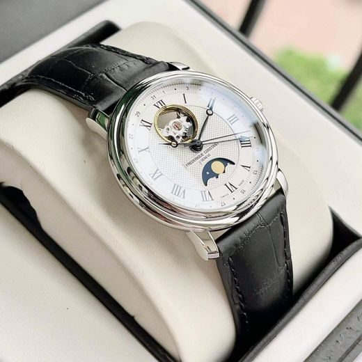 FREDERIQUE CONSTANT CLASSICS HEART BEAT MOONPHASE DATE AUTOMATIC FC-335MC4P6 - CLASSICS GENTS - HODINKY