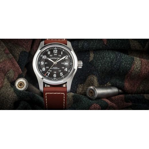 HAMILTON KHAKI FIELD AUTO H70555533 - KHAKI FIELD - ZNAČKY