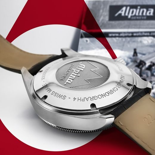 ALPINA ALPINER 4 CHRONOGRAPH AUTOMATIC AL-860S5AQ6 - ALPINA - ZNAČKY