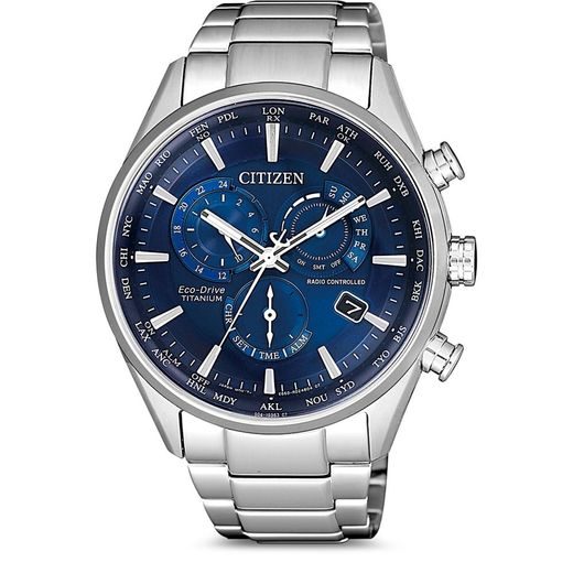 CITIZEN RADIO CONTROLLED CHRONO TITANIUM CB5020-87L - CITIZEN - ZNAČKY