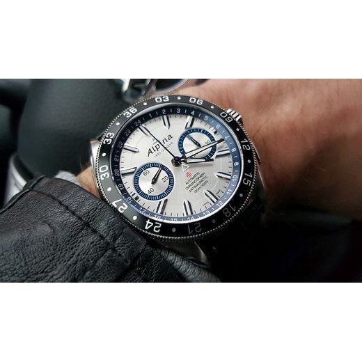 ALPINA ALPINER 4 CHRONOGRAPH AUTOMATIC AL-860AD5AQ6 - ALPINA - ZNAČKY