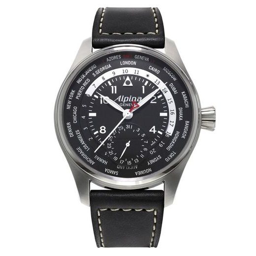 ALPINA STARTIMER PILOT WORLDTIMER MANUFACTURE AL-718B4S6 - ALPINA - ZNAČKY