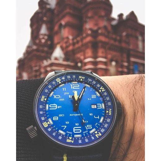 TRASER P68 PATHFINDER AUTOMATIC BLUE NATO - TACTICAL - ZNAČKY