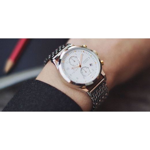 TRIWA IVORY LANSEN CHRONO STEEL BRACE TW-LCST106-BR021212 - ARCHÍV