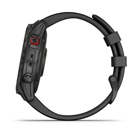 GARMIN EPIX™ 47MM STANDART EDITION SAPPHIRE, TITAN BLACK/ BLACK SILICONE BAND - 010-02582-11 - EPIX - ZNAČKY