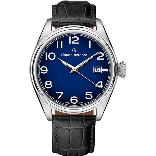 CLAUDE BERNARD PROUD HERITAGE THREE HANDS DATE 70203-3C-BUB - PROUD HERITAGE - ZNAČKY