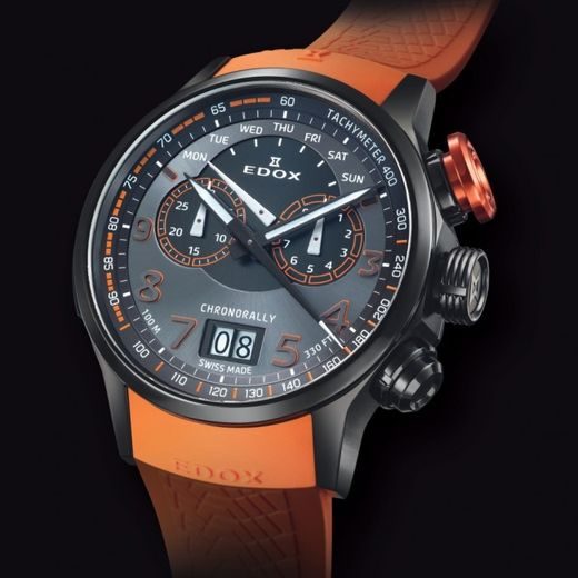 EDOX CHRONORALLY QUARTZ CHRONOGRAPH 38001-TINNO3-NO3 - CHRONORALLY - ZNAČKY