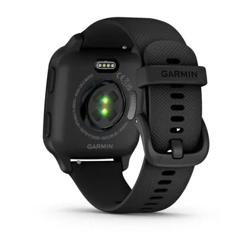 GARMIN VENU® SQ 2 MUSIC EDITION SLATE / BLACK SILICONE BAND - 010-02700-10 - VENU SQ 2 - BRANDS