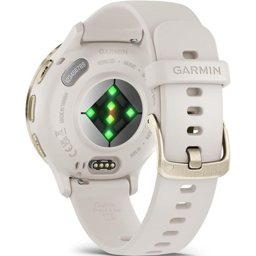 GARMIN VENU® 3S CREAM GOLD / IVORY, SILICONE BAND 010-02785-04 - VENU - ZNAČKY