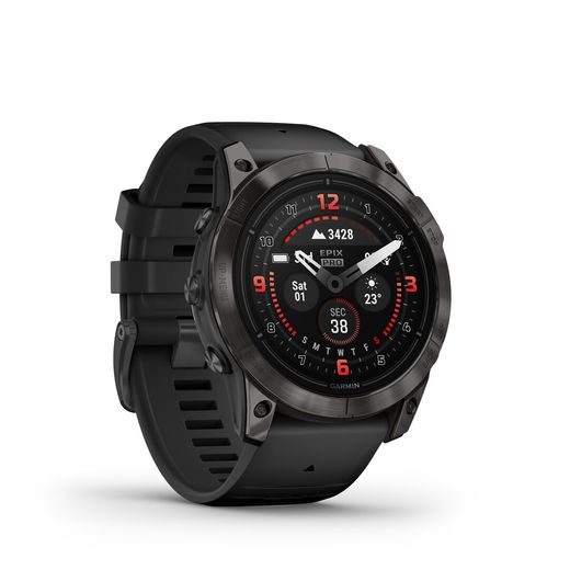 GARMIN EPIX™ PRO (GEN 2) SAPPHIRE EDITION CARBON GRAY DLC TITANIUM / BLACK BAND - 010-02803-11 - EPIX - ZNAČKY