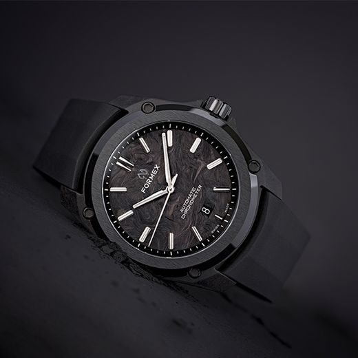 FORMEX ESSENCE LEGGERA FORTYTHREE AUTOMATIC CHRONOMETER FORGED CARBON - ESSENCE LEGGERA - ZNAČKY