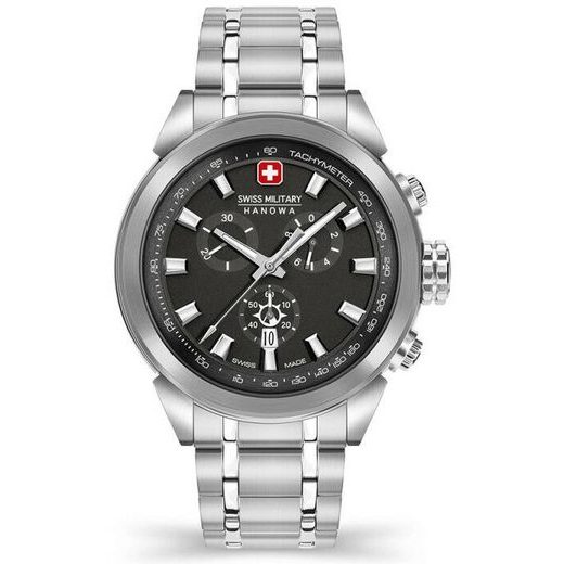 SWISS MILITARY HANOWA PLATOON CHRONO NIGHT VISION SMWGI2100202 - PLATOON CHRONO NIGHT VISION - ZNAČKY