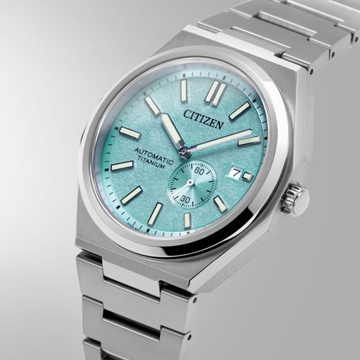 CITIZEN ZENSHIN SUPER TITANIUM AUTOMATIC SMALL SECONDS NJ0180-80M - SUPER TITANIUM - ZNAČKY