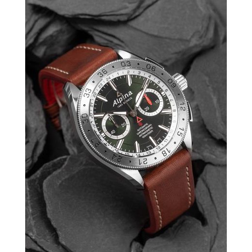 ALPINA ALPINER 4 CHRONOGRAPH AUTOMATIC AL-860GRS5AQ6 - ALPINER 4 CHRONOGRAPH - BRANDS