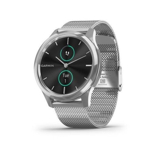 GARMIN VÍVOMOVE3 LUXE, SILVER/MILANESE BAND 010-02241-23 - VIVOMOVE3 LUXE - ZNAČKY