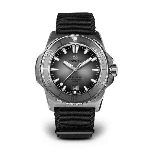 FORMEX REEF 39,5 AUTOMATIC CHRONOMETER SILVER DIAL - REEF - ZNAČKY