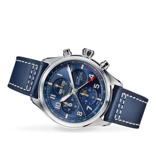 DAVOSA NEWTON PILOT MOONPHASE CHRONOGRAPH AUTOMATIC 161.586.45 - DAVOSA - ZNAČKY