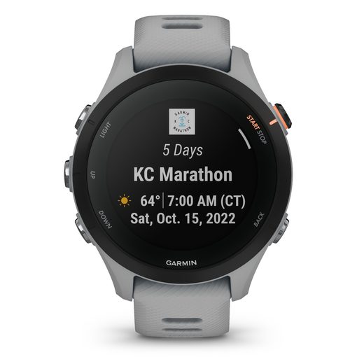 GARMIN FORERUNNER® 255S POWDER GREY 010-02641-12 - FORERUNNER 255S - BRANDS