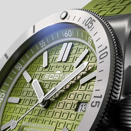 FORTIS MARINEMASTER M-40 WOODPECKER GREEN F8120007 - MARINEMASTER - ZNAČKY