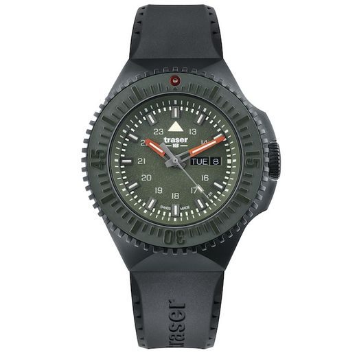 TRASER P69 BLACK STEALTH GREEN PRYŽ - TACTICAL - ZNAČKY