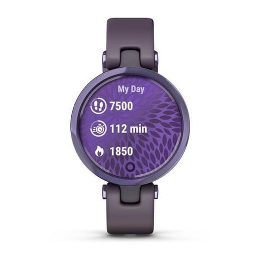 GARMIN LILY SPORT MIDNIGHT ORCHID/ORCHID SILICONE BAND 010-02384-12 - ARCHÍV