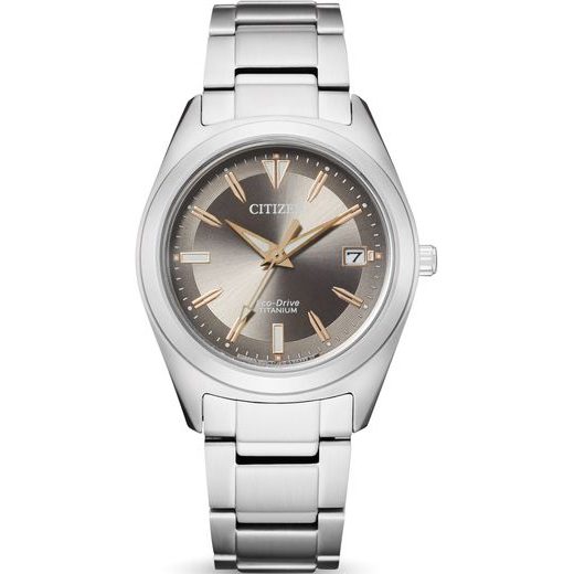 CITIZEN LADIES ECO-DRIVE SUPER TITANIUM FE6150-85H - ELEGANT - ZNAČKY