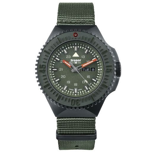 TRASER P69 BLACK STEALTH GREEN NATO - TACTICAL - ZNAČKY