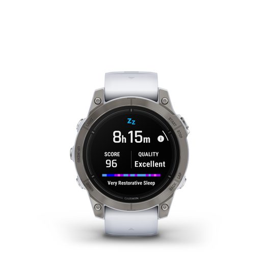 GARMIN EPIX™ PRO (GEN 2) SAPPHIRE EDITION TITANIUM / WHITESTONE BAND - 010-02803-21 - EPIX - BRANDS