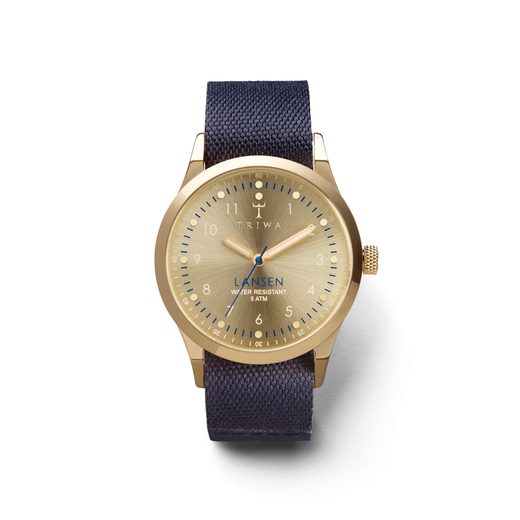 TRIWA GOLD LANSEN NAVY CANVAS MONO TW-LAST108-MO060713 - ARCHÍV