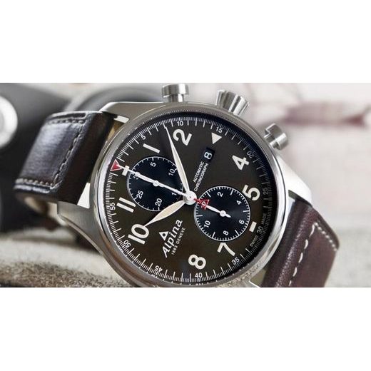 ALPINA STARTIMER PILOT AUTOMATIC CHRONOGRAPH AL-725GR4S6 - STARTIMER PILOT AUTOMATIC CHRONOGRAPH - ZNAČKY