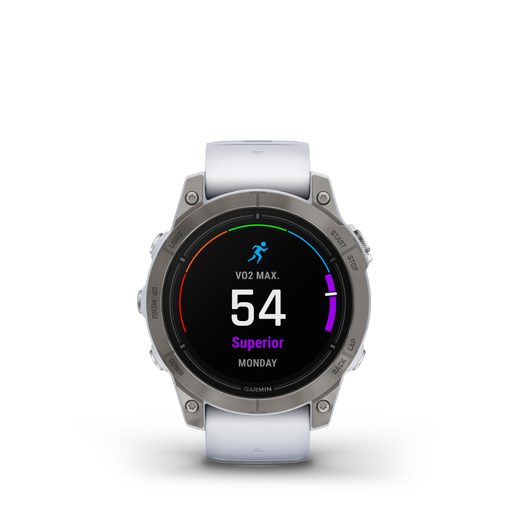 GARMIN EPIX™ PRO 47MM (GEN 2) SAPPHIRE EDITION TITANIUM / WHITESTONE BAND - 010-02803-21 - EPIX - ZNAČKY