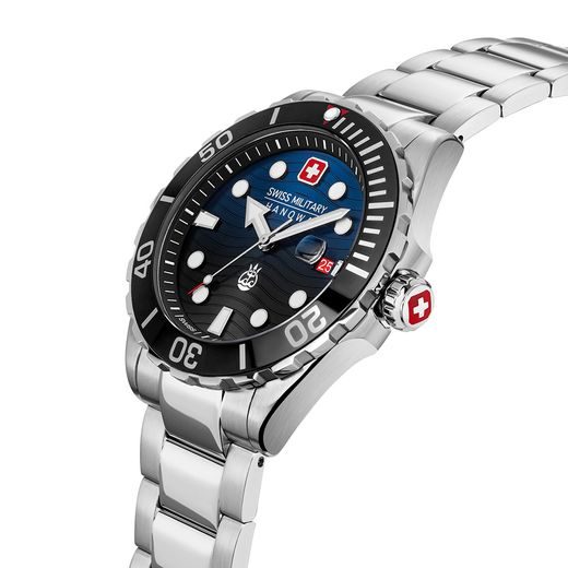 SWISS MILITARY HANOWA OFFSHORE DIVER II SMWGH2200302 - AQUA - ZNAČKY