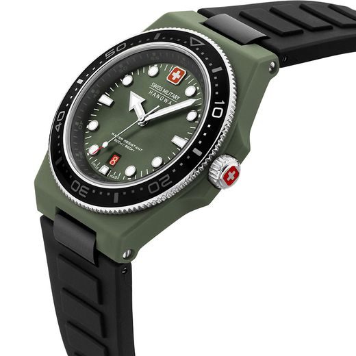 SWISS MILITARY HANOWA OCEAN PIONEER SMWGN0001181 - AQUA - ZNAČKY