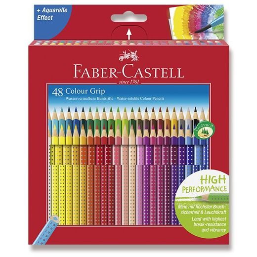 SADA PASTELKY FABER-CASTELL GRIP 2001 - 48 BAREV 0086/1124490 - PŘÍSLUŠENSTVÍ - OSTATNÍ