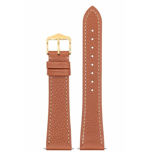 ŘEMÍNEK HIRSCH BOLOGNA - ZLATOHNĚDÝ - STRAPS - ACCESSORIES