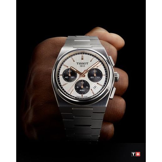 TISSOT PRX CHRONOGRAPH AUTOMATIC T137.427.11.011.00 - PRX 40 - ZNAČKY