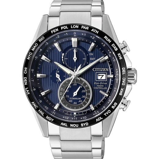 CITIZEN RADIO CONTROLLED CHRONO TITANIUM AT8154-82L - CITIZEN - ZNAČKY