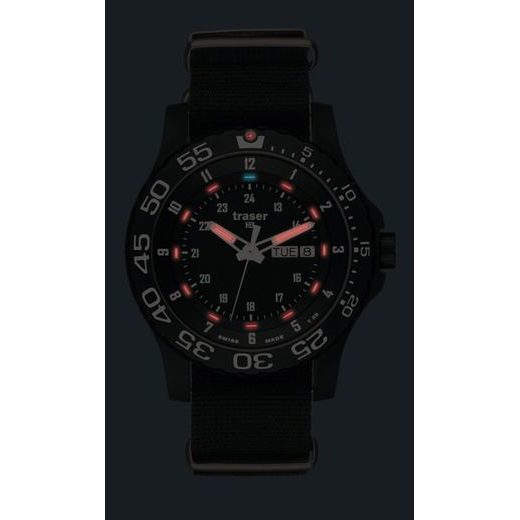 TRASER P 6600 ELITE RED SAPPHIRE NATO - TACTICAL - ZNAČKY