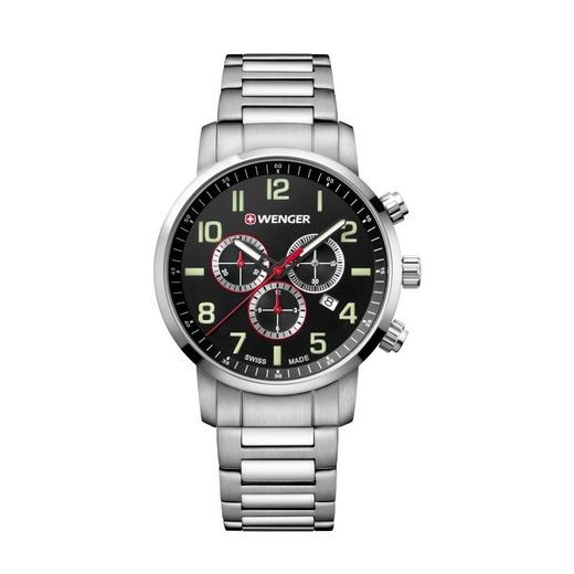 WENGER ATTITUDE CHRONO 01.1543.102 - SPOLEČENSKÉ HODINKY - HODINKY