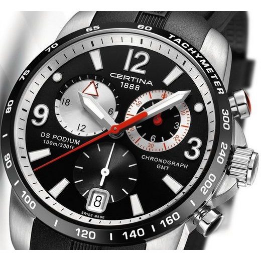 CERTINA DS PODIUM CHRONOGRAPH GMT C001.639.27.057.00 - CERTINA - ZNAČKY