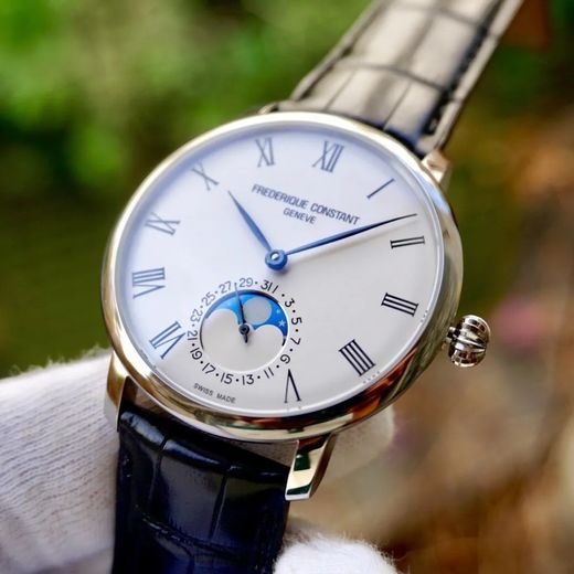 FREDERIQUE CONSTANT MANUFACTURE SLIMLINE MOONPHASE AUTOMATIC FC-705WR4S6 - MANUFACTURE - ZNAČKY