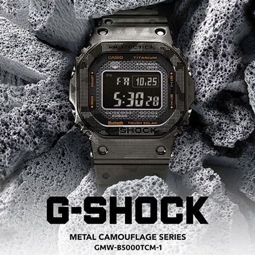 CASIO G-SHOCK GMW-B5000TCM-1ER TITANIUM CAMOUFLAGE - CASIO - ZNAČKY