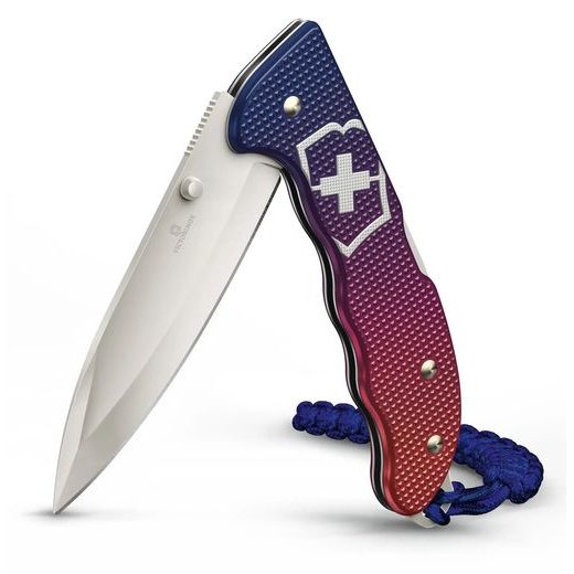 NŮŽ VICTORINOX EVOKE ALOX, BLUE/RED 0.9415.D221 - KAPESNÍ NOŽE - OSTATNÍ