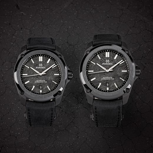 FORMEX ESSENCE LEGGERA FORTYTHREE AUTOMATIC CHRONOMETER FORGED CARBON - ESSENCE LEGGERA - ZNAČKY