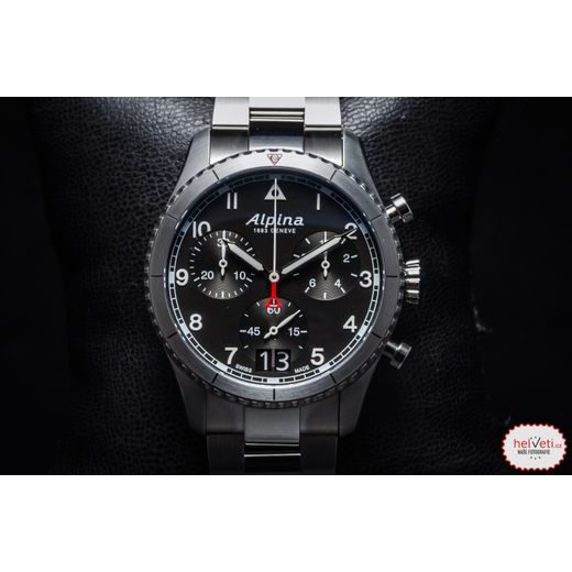 ALPINA STARTIMER PILOT QUARTZ CHRONOGRAPH BIG DATE AL-372BW4S26B - STARTIMER PILOT CHRONOGRAPH - ZNAČKY