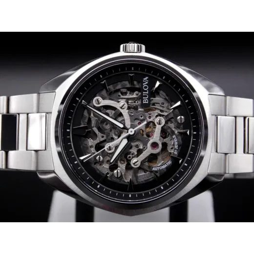 BULOVA SURVEYOR AUTOMATIC SKELETON 96A293 - CLASSIC - ZNAČKY