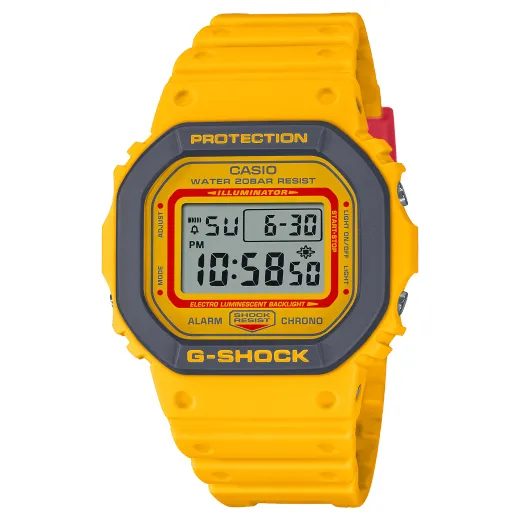 CASIO G-SHOCK DW-5610Y-9ER 90'S SPORTY COLOUR SERIES - G-SHOCK - ZNAČKY